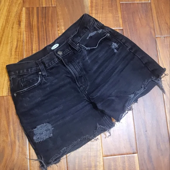 OLD NAVY Distressed Jean Shorts - Picture 2 of 6